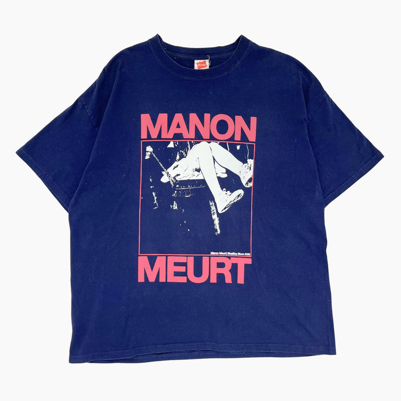 MANON MEURT / BLUEBOY STORE '94' T-SHIRT | XL
