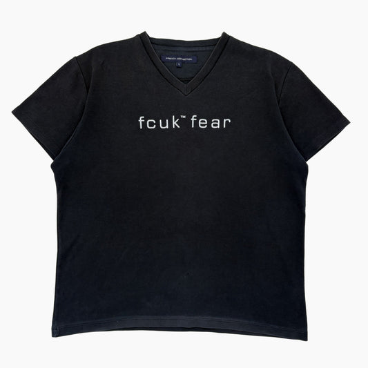 EARLY 00S 'FCUK FEAR' T-SHIRT | L