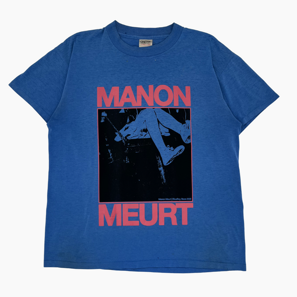 MANON MEURT / BLUEBOY STORE '94' T-SHIRT | L