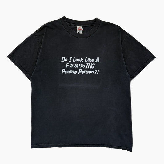 EARLY 00S 'PEOPLE PERSON' T-SHIRT | L