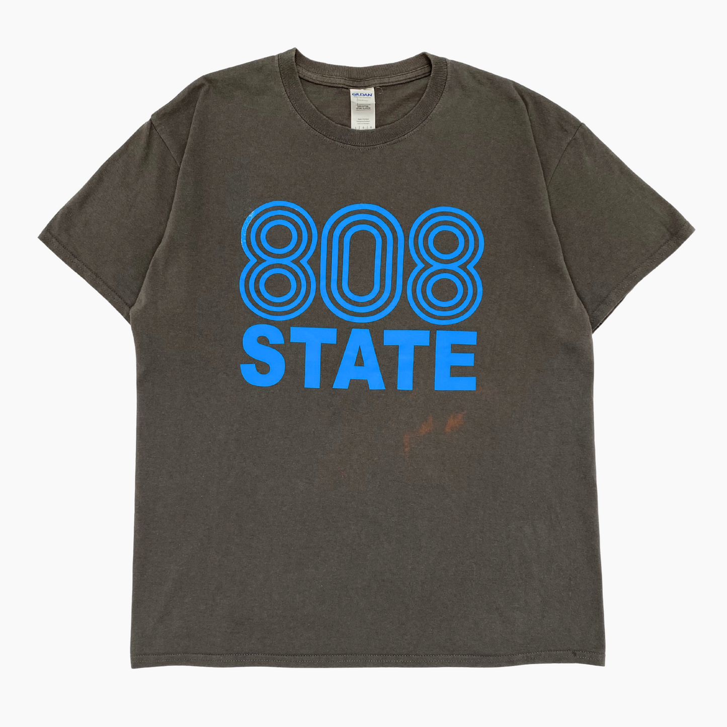 MID 00S 808 STATE T-SHIRT | L