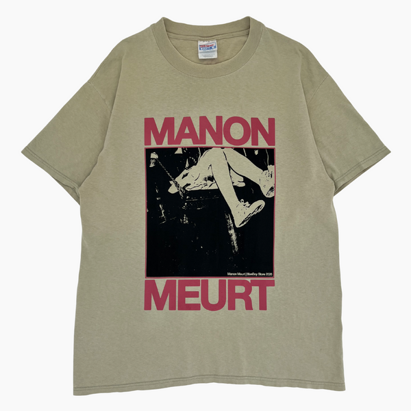 MANON MEURT / BLUEBOY STORE '94' T-SHIRT | L