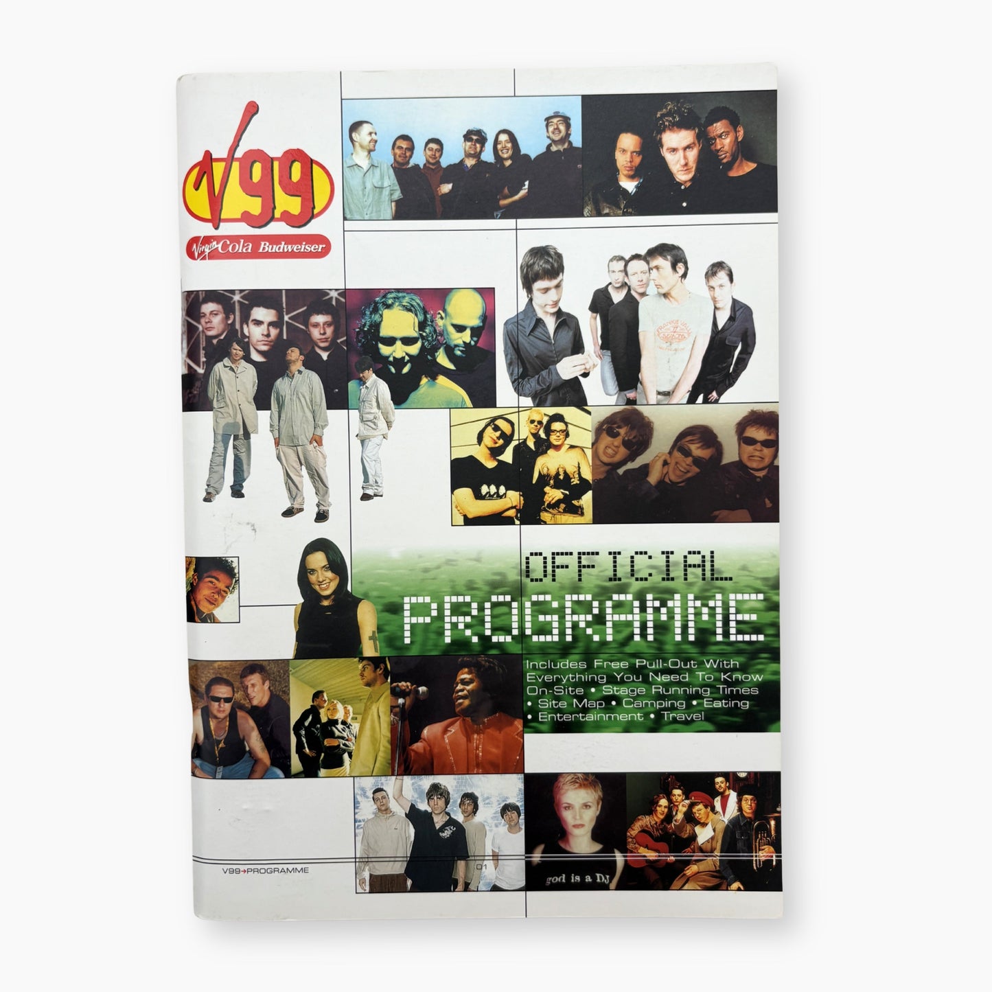 1999 V FESTIVAL T-SHIRT & PROGRAMME | L