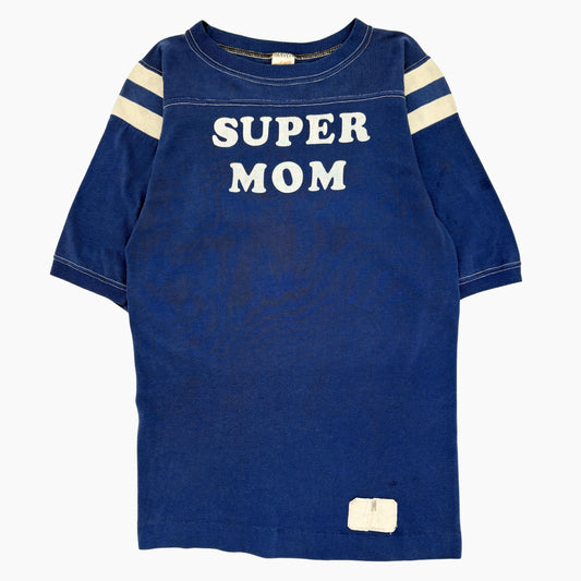 EARLY 80S 'SUPER MOM' T-SHIRT | M