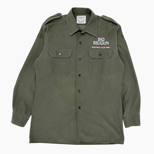 1994 BAD RELIGION MILITARY SHIRT | L