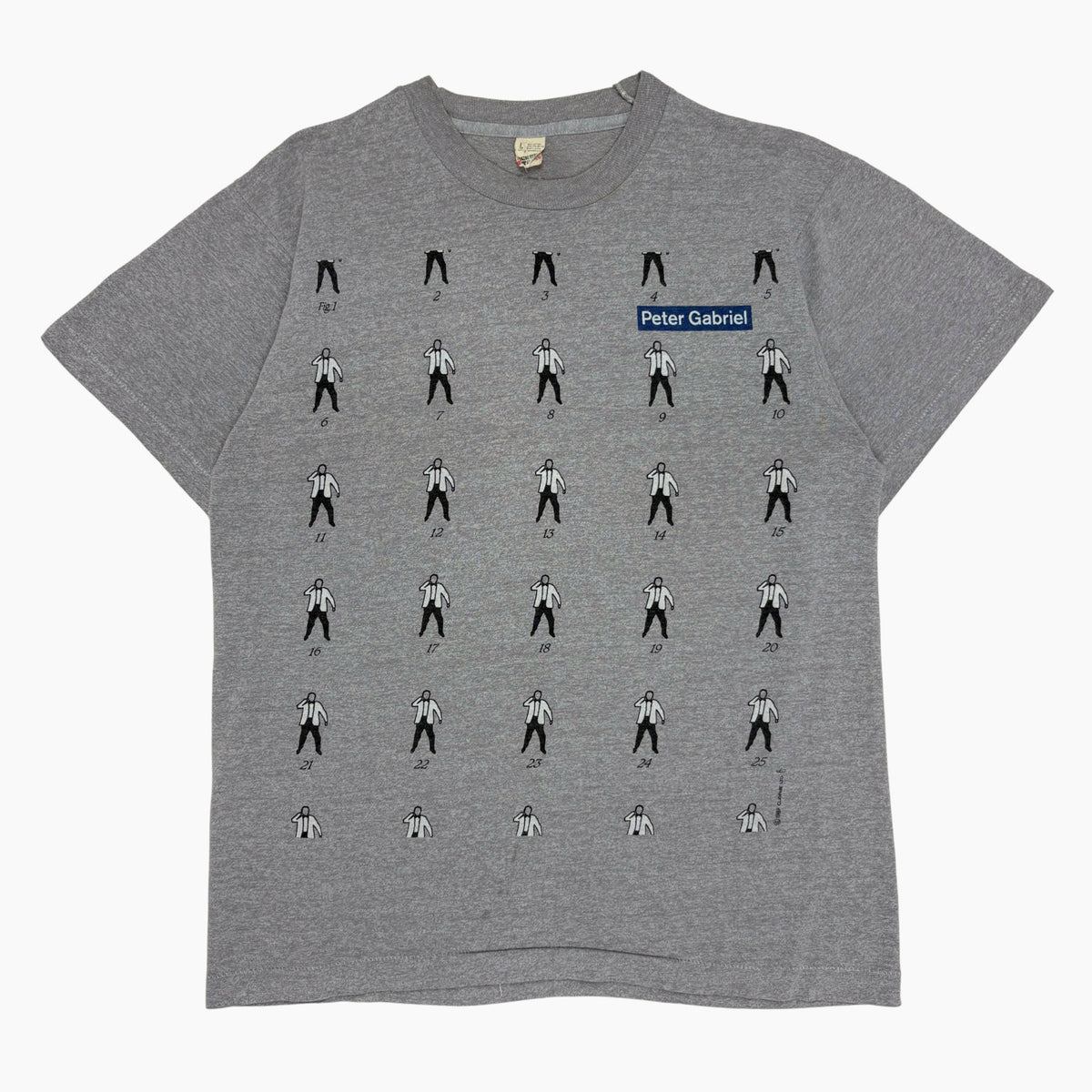 1987 PETER GABRIEL T-SHIRT | M/L