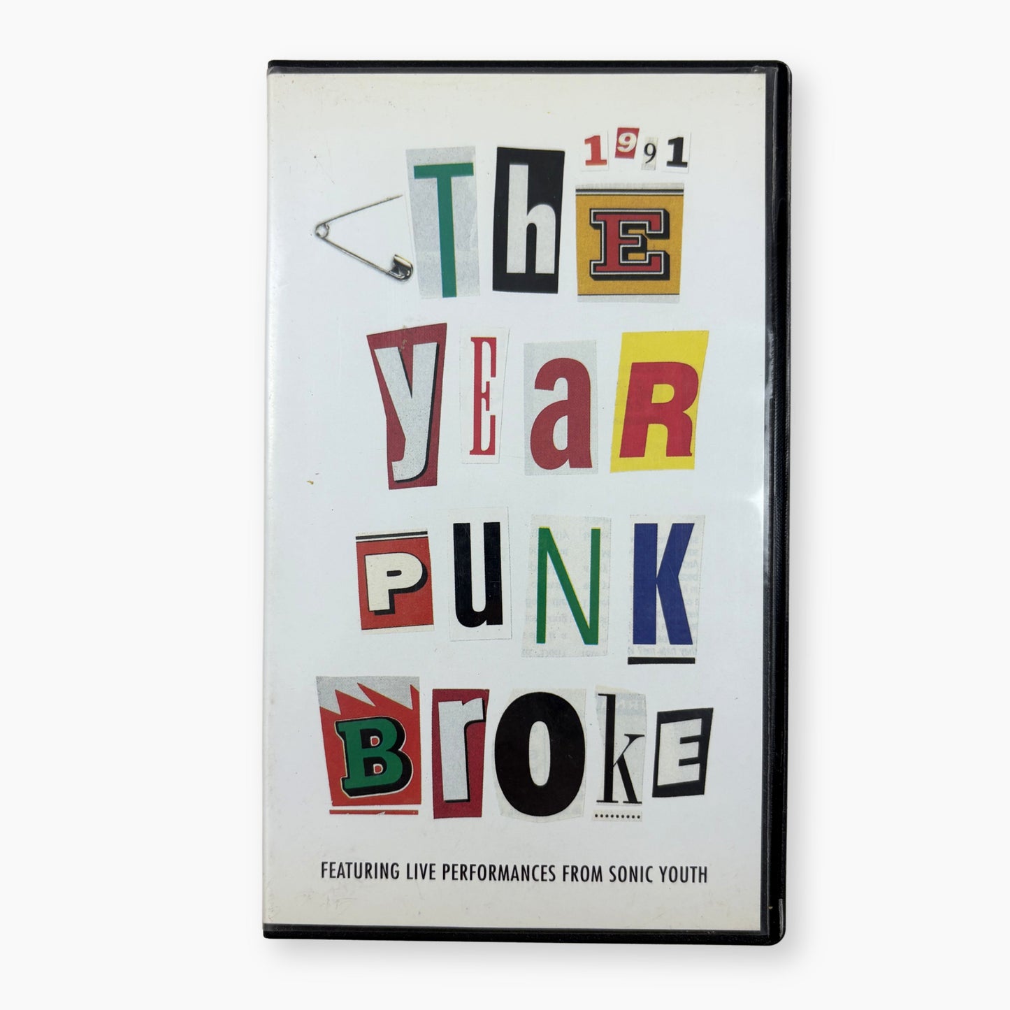 1991 SONIC YOUTH 'THE YEAR PUNK BROKE' VHS