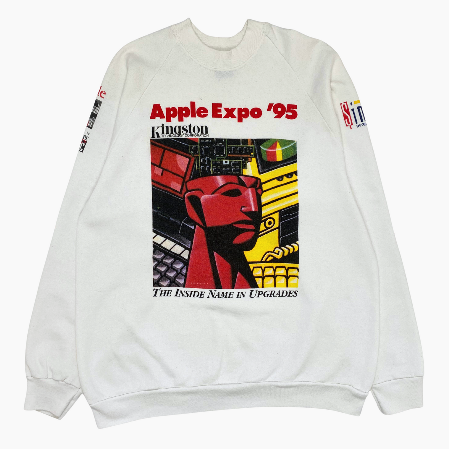 90S APPLE EXPO SWEATERSHIRT | L