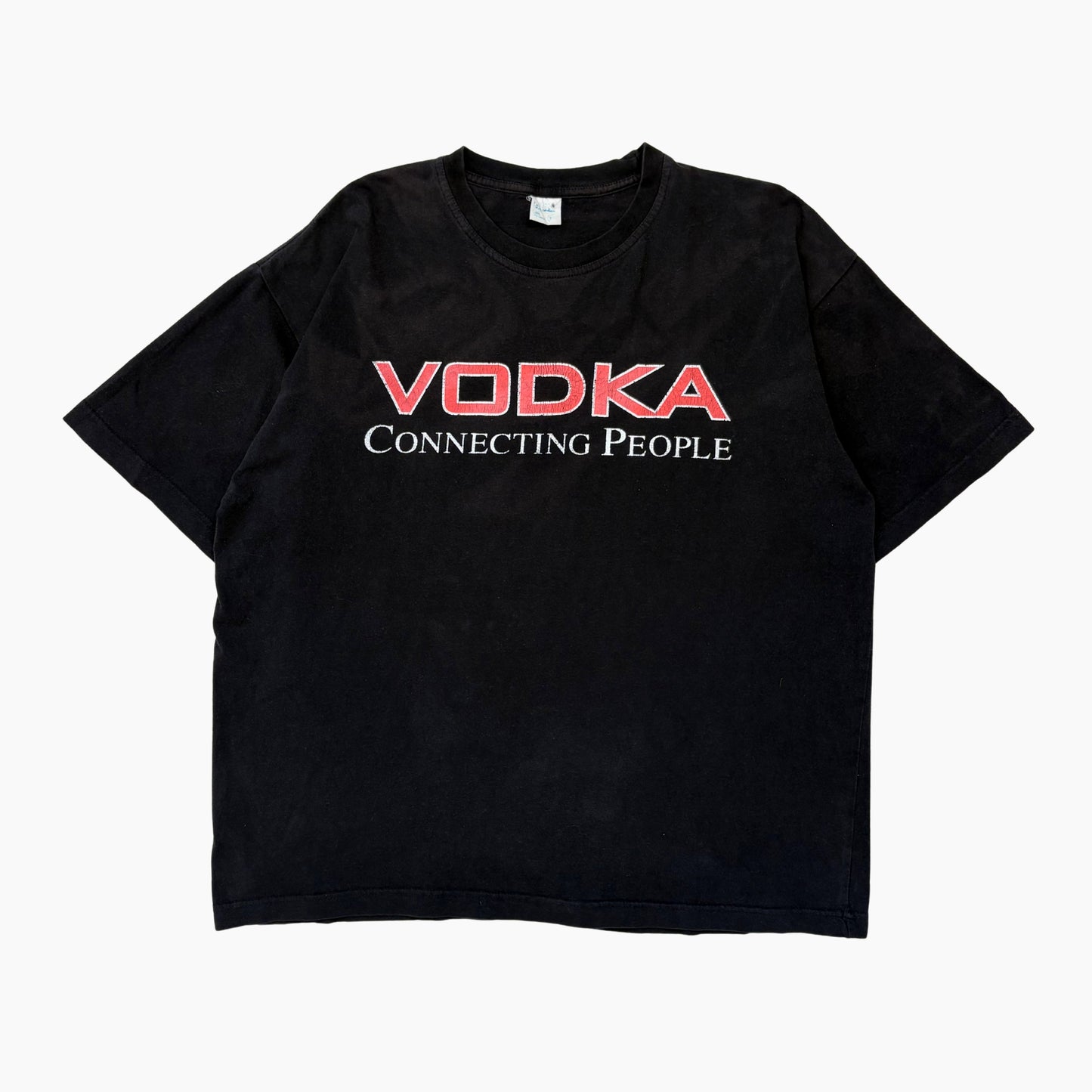 00S 'VODKA CONNECTING PEOPLE' T-SHIRT | L