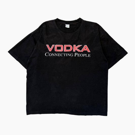 00S 'VODKA CONNECTING PEOPLE' T-SHIRT | L
