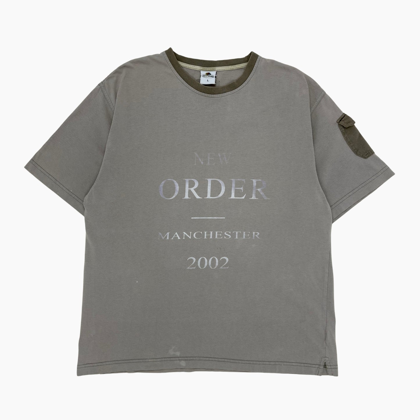 2002 NEW ORDER T-SHIRT | XL