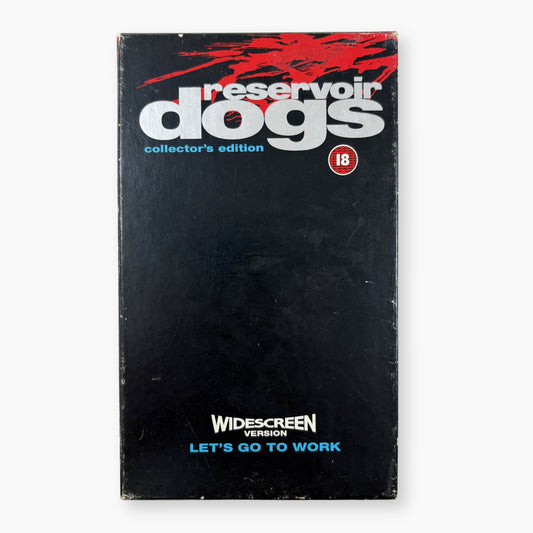 1995 RESERVOIR DOGS COLLECTORS EDITION VHS
