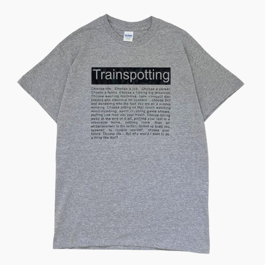 LATE 00S TRAINSPOTTING T-SHIRT | M