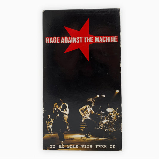 1997 RAGE AGAINST THE MACHINE CONCERT VHS