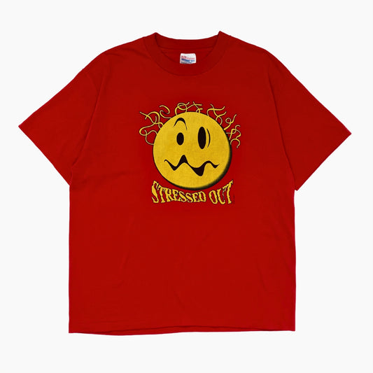 1995 "STRESSED OUT" T-SHIRT | L