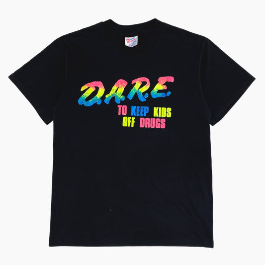 80S D.A.R.E. TO KEEP KIDS OFF DRUGS T-SHIRT M
