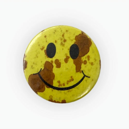 90S SMILEY RAVE BADGE