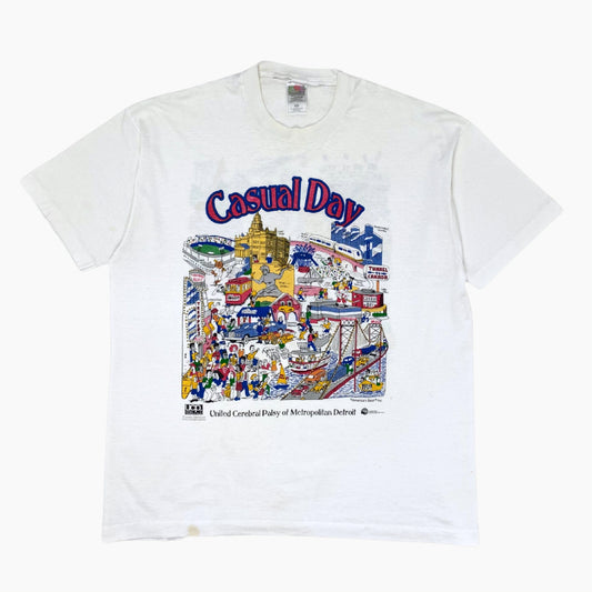 1996 "CASUAL DAY" T-SHIRT | XL