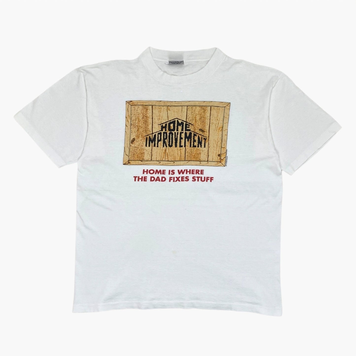 1994 HOME IMPROVEMENT "DAD FIXES STUFF" T-SHIRT | L