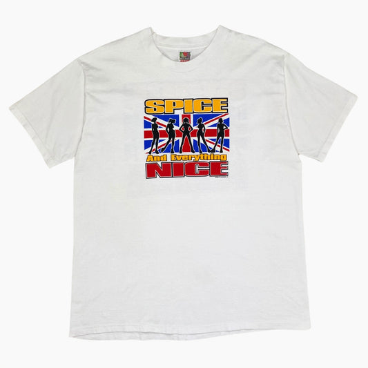 1998 SPICE GIRLS "SPICE AND EVERYTHING NICE" T-SHIRT | XL