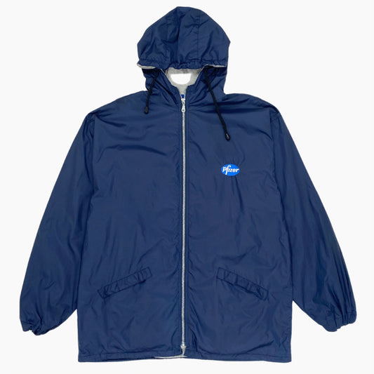 90S PFIZER WINDBREAKER JACKET | XL
