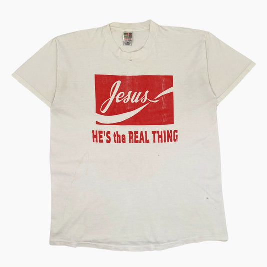 1998 JESUS HE'S THE REAL THING T-SHIRT | XL