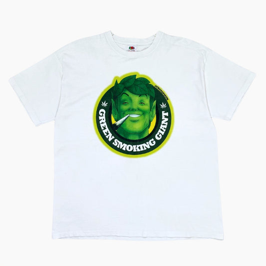 00S "GREEN SMOKING GIANT" T-SHIRT | XL