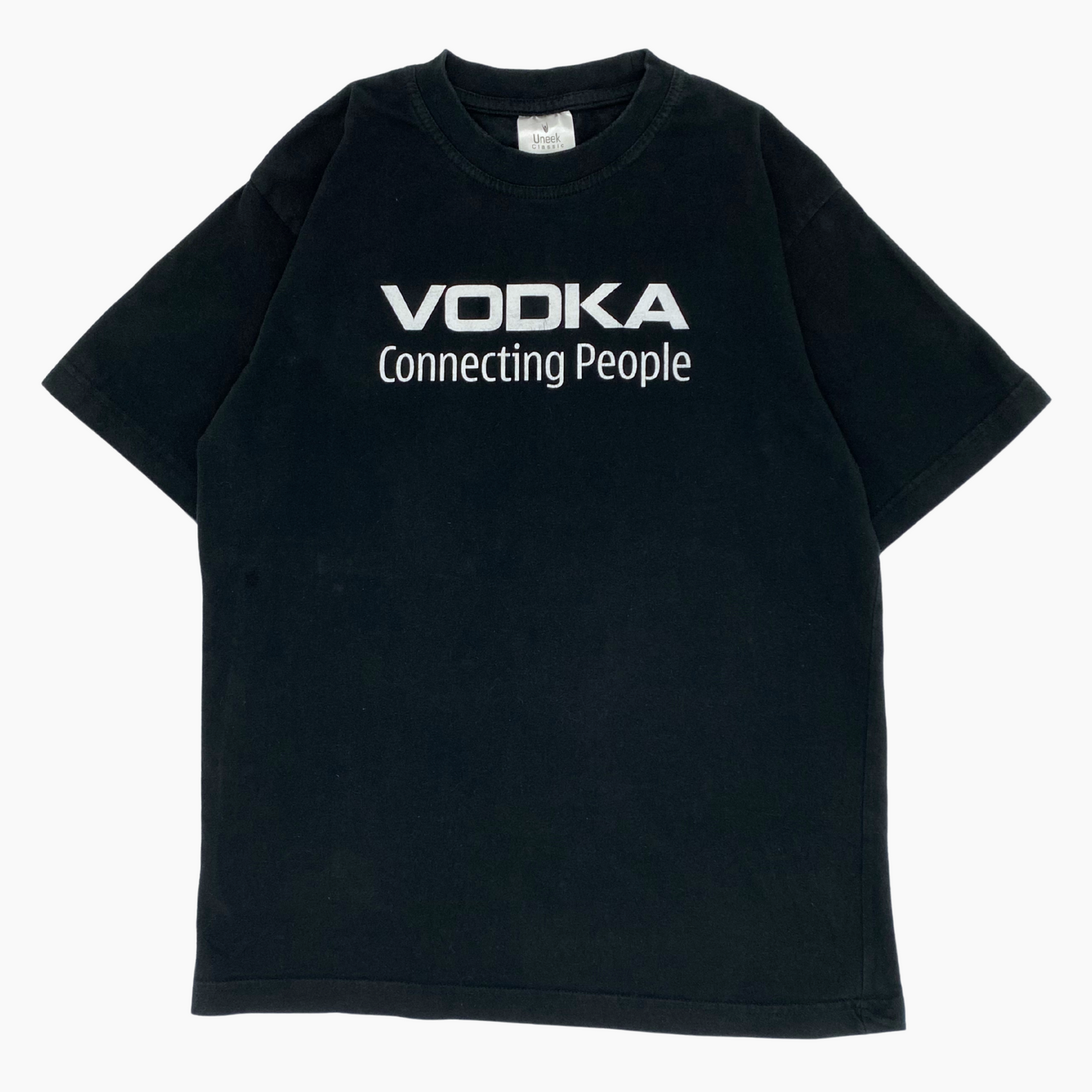 00S 'VODKA CONNECTING PEOPLE' T-SHIRT | M