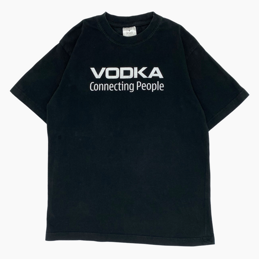 00S 'VODKA CONNECTING PEOPLE' T-SHIRT | M