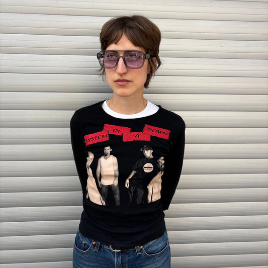 EARLY 00S SYSTEM OF A DOWN LONG SLEEVE | S/M