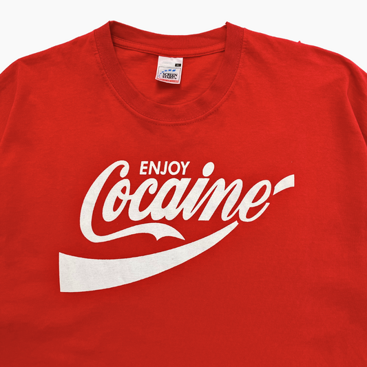 00S 'ENJOY COCAINE' T-SHIRT | XL