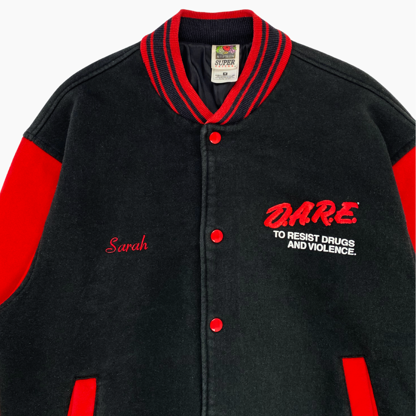 LATE 90S D.A.R.E. TO RESIST DRUGS AND VIOLENCE VARSITY JACKET | M