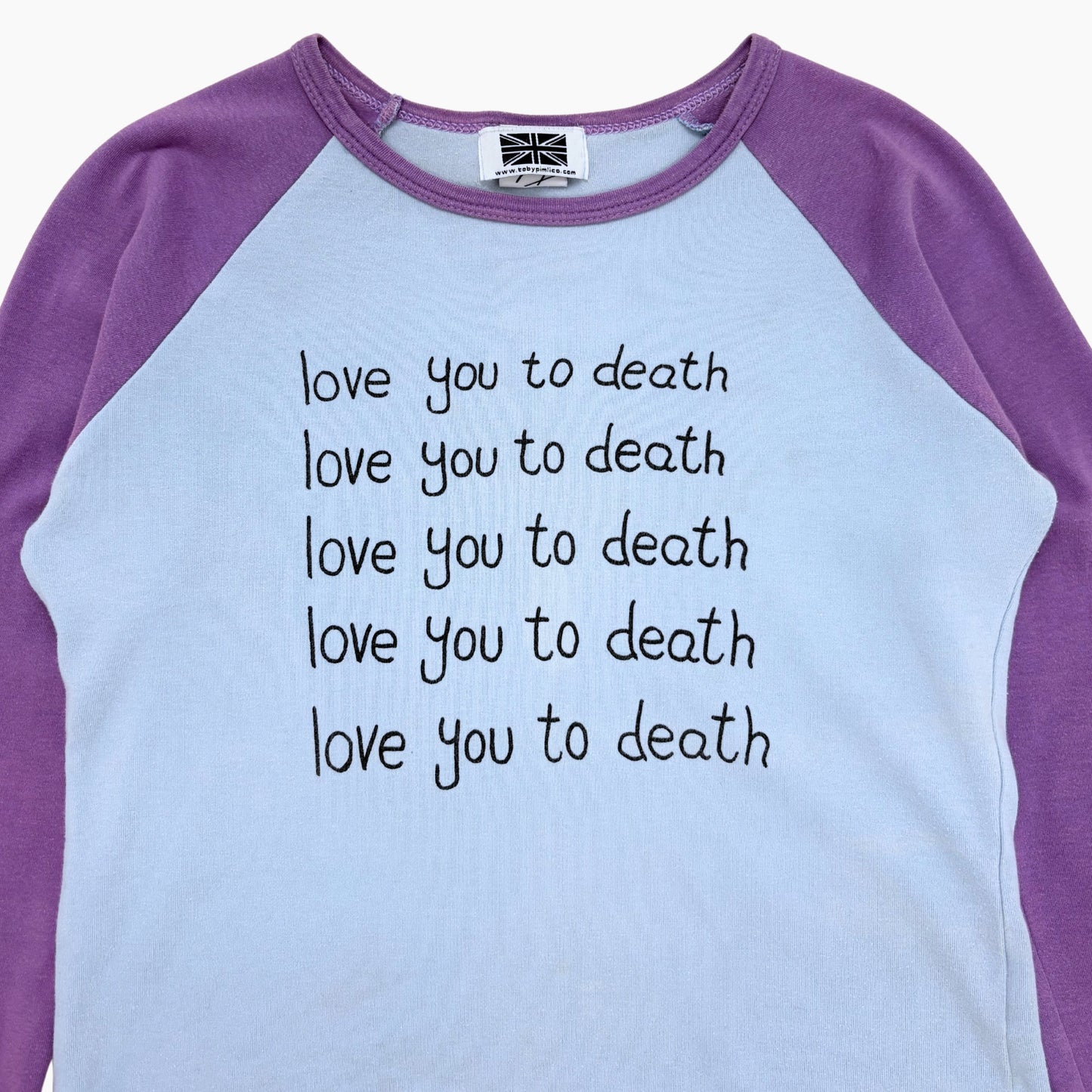 00S 'LOVE YOU TO DEATH' LONG SLEEVE TOP | S/M