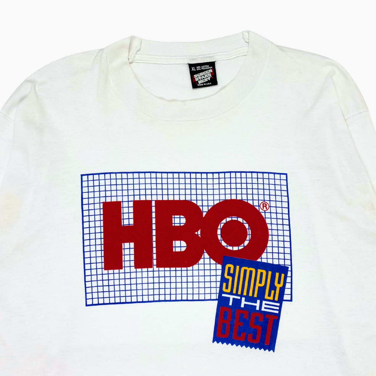 LATE 80S HBO 'SIMPLY THE BEST' LONG SLEEVE | XL