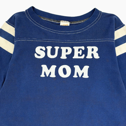 EARLY 80S 'SUPER MOM' T-SHIRT | M