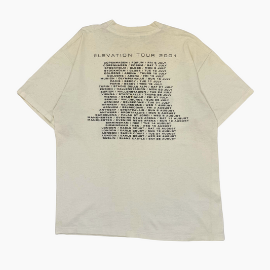 2001 U2 ELEVATION TOUR T-SHIRT | L