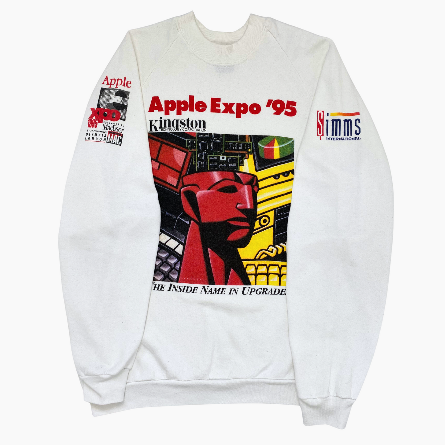 90S APPLE EXPO SWEATERSHIRT | L