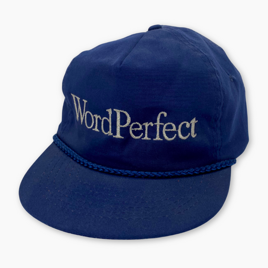 80S MS DOS 'WORD PERFECT' CAP