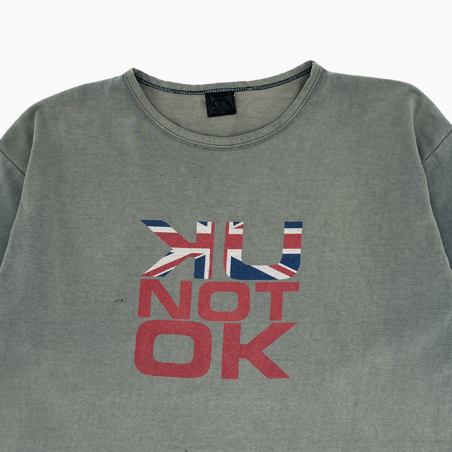 2003 RADIOHEAD 'UK NOT OK' T-SHIRT | L
