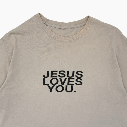 00S 'JESUS LOVES YOU' T-SHIRT | M