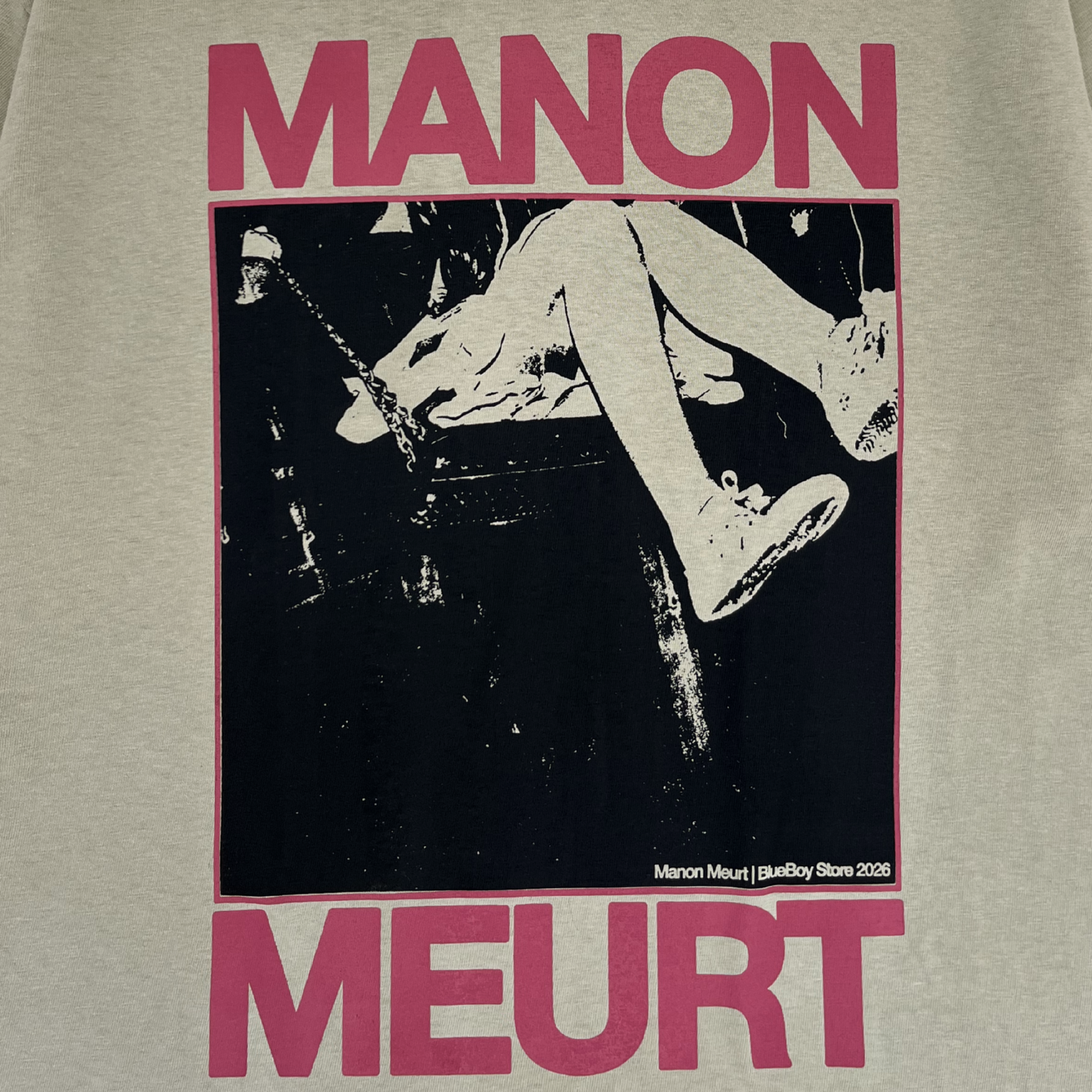 MANON MEURT / BLUEBOY STORE '94' T-SHIRT | L