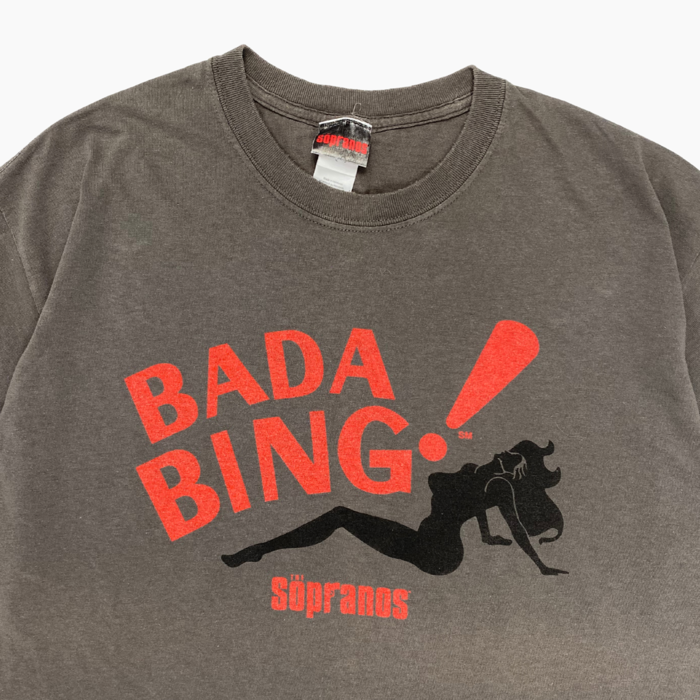 MID 00S THE SOPRANOS 'BADA BING' T-SHIRT | L