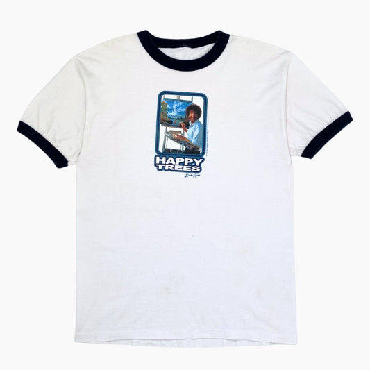 00S BOB ROSS RINGER T-SHIRT | L/XL