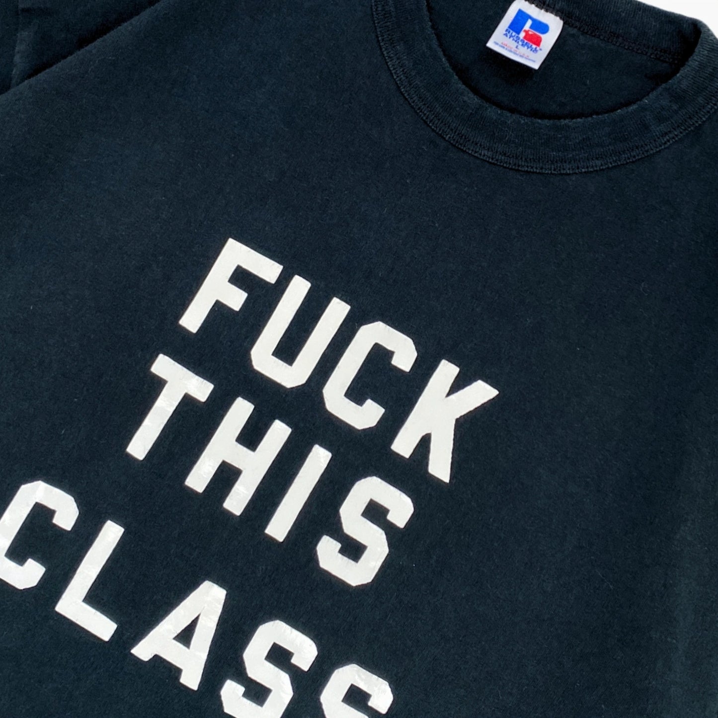 00S "FUCK THIS CLASS" T-SHIRT | L