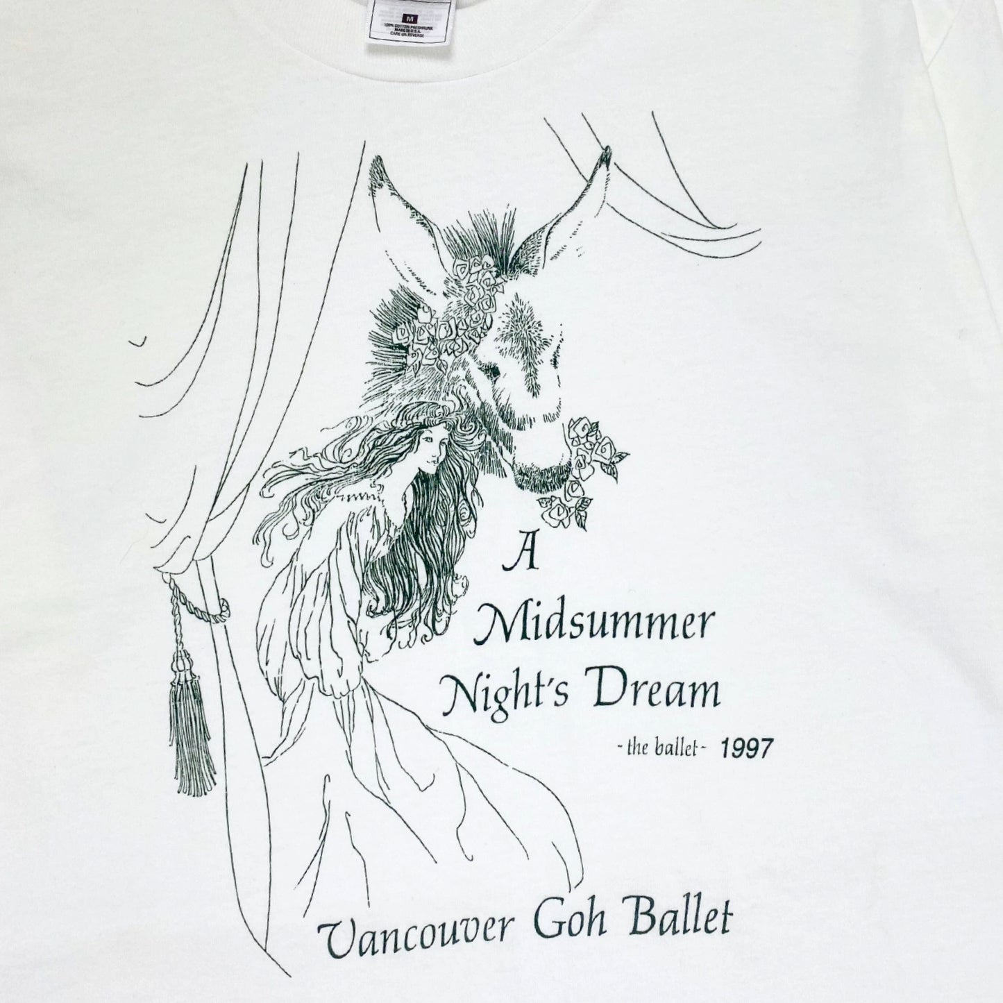 1997 "A MIDSUMMER NIGHT'S DREAM" T-SHIRT M