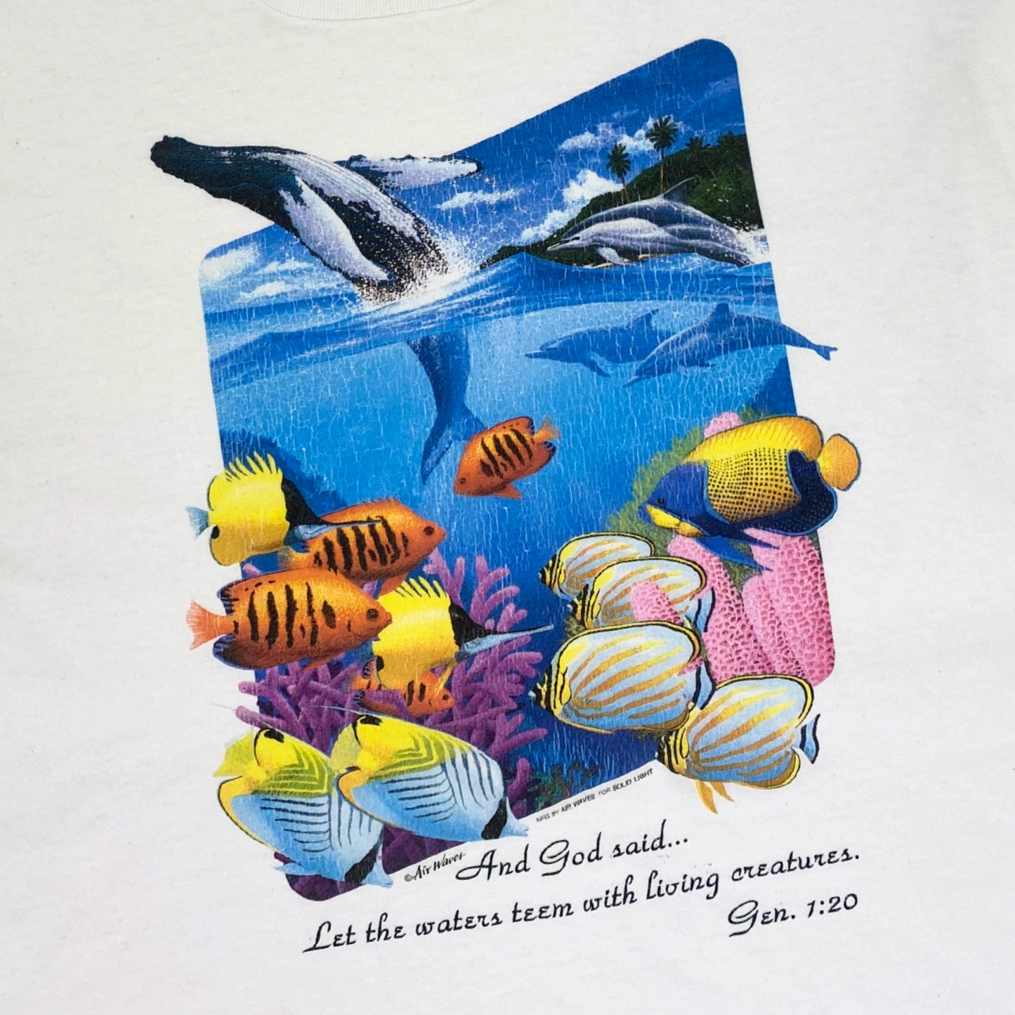 1988 "AND GOD SAID" T-SHIRT | L