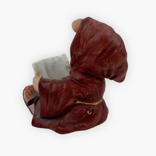 80S FRIAR CATHOLIC MONK FIGURINE