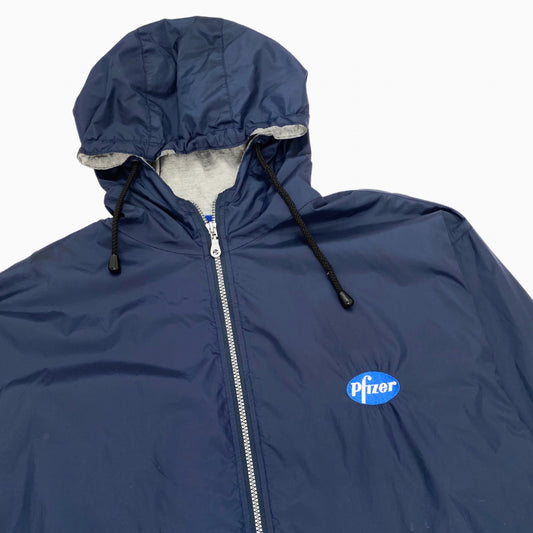 90S PFIZER WINDBREAKER JACKET | XL