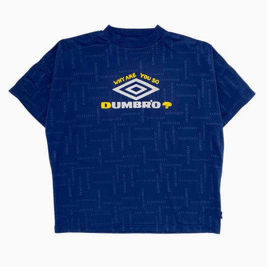 BLUEBOY X KNEDLO ZELO WEAR "WHY ARE YOU SO DUMBRO?" T-SHIRT | M