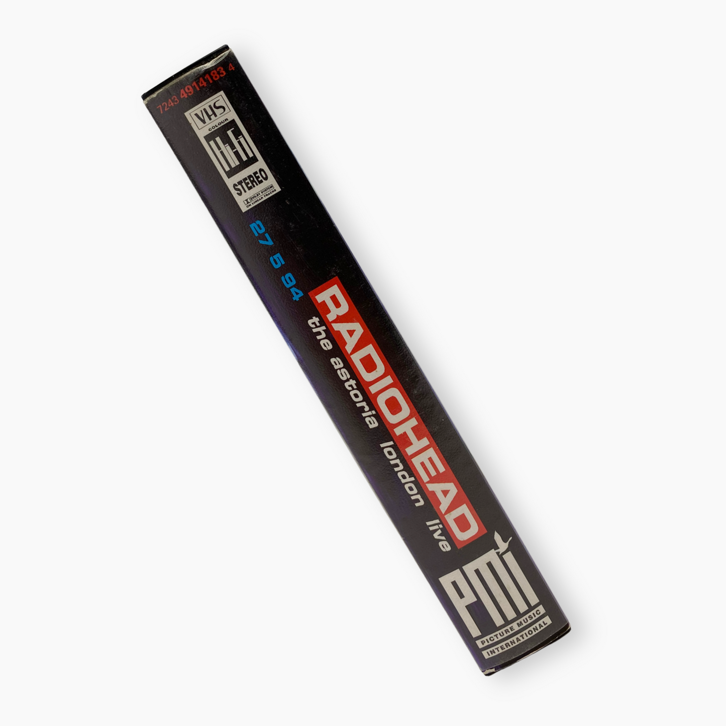 1994 RADIOHEAD 'LIVE AT THE ASTORIA' VHS